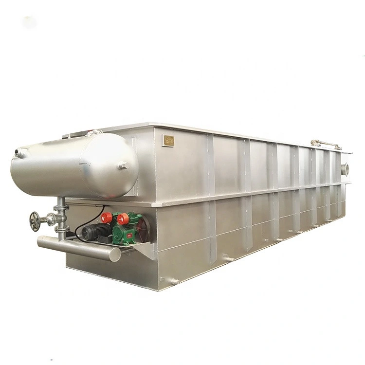 Chemical Dosing Dissolved Air Flotation Machine for Palm Oil Food Wastewater Treatment