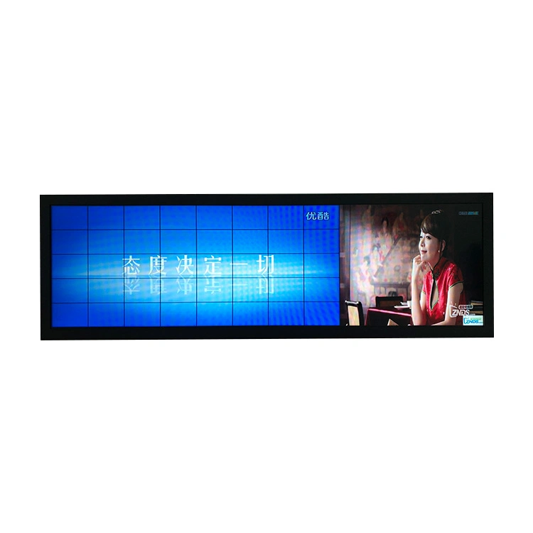 Hottest 28.5′′ Inch Ultra Wide Stretch Bar LCD Display Digital Signage LCD Video Wall Advertising Display Touch Screen LCD Monitor