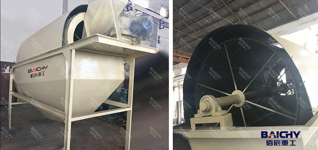 High Quality Trommel Rotary Drum Screen Machine Metallurgy Mining Chemical Building Materials Trommel Drum Screen with Filter