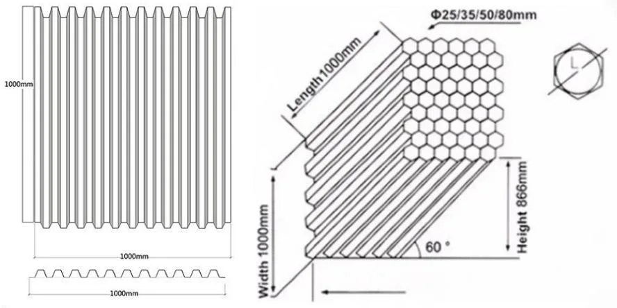 PP Lamella Clarifier for Water Treatment Plant