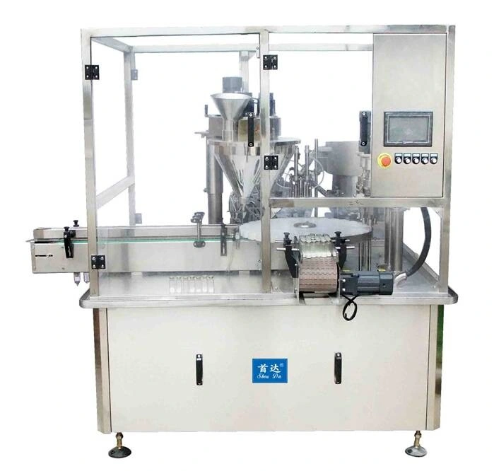 2021 Dry Sachet Cosmetic Chemical Powder Weighing Dosing Filling Machine