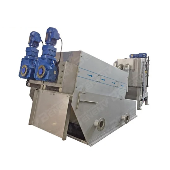 Automatische Spiralschneckenpresse-Schlammentwässerungsmaschine für Daf-Schlammölverschwender